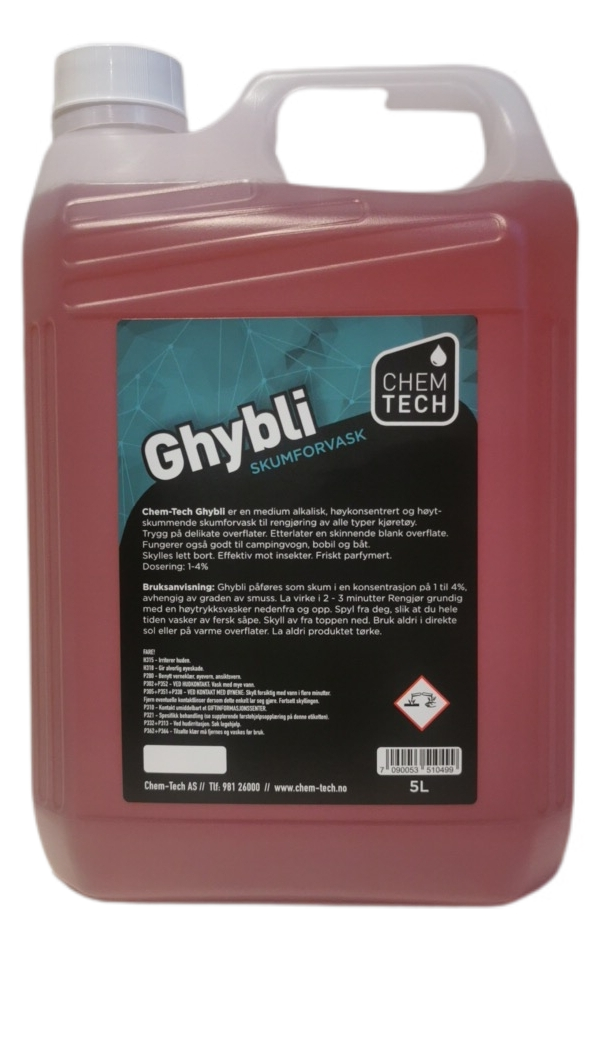 Chem-Tech Ghybli - Skumforvask