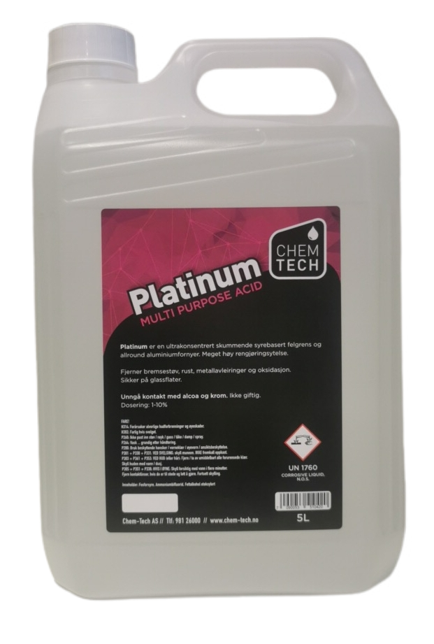 Chem-Tech Platinum - Felgsyre - Multifunksjon - Superkonsentrat